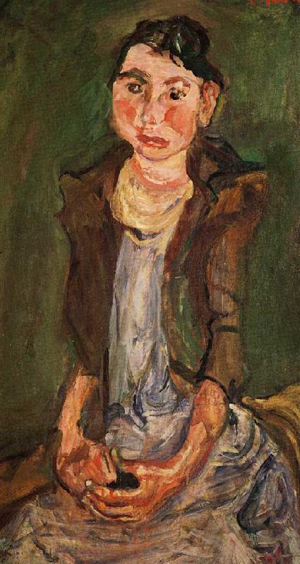 Chaim Soutine Farm Girl oil painting picture
